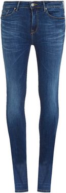 Tommy Hilfiger Skinny-fit-Jeans COMO SKINNY RW DOREEN mit Fade-Effekten & Tommy Hilfiger Logo-Flag