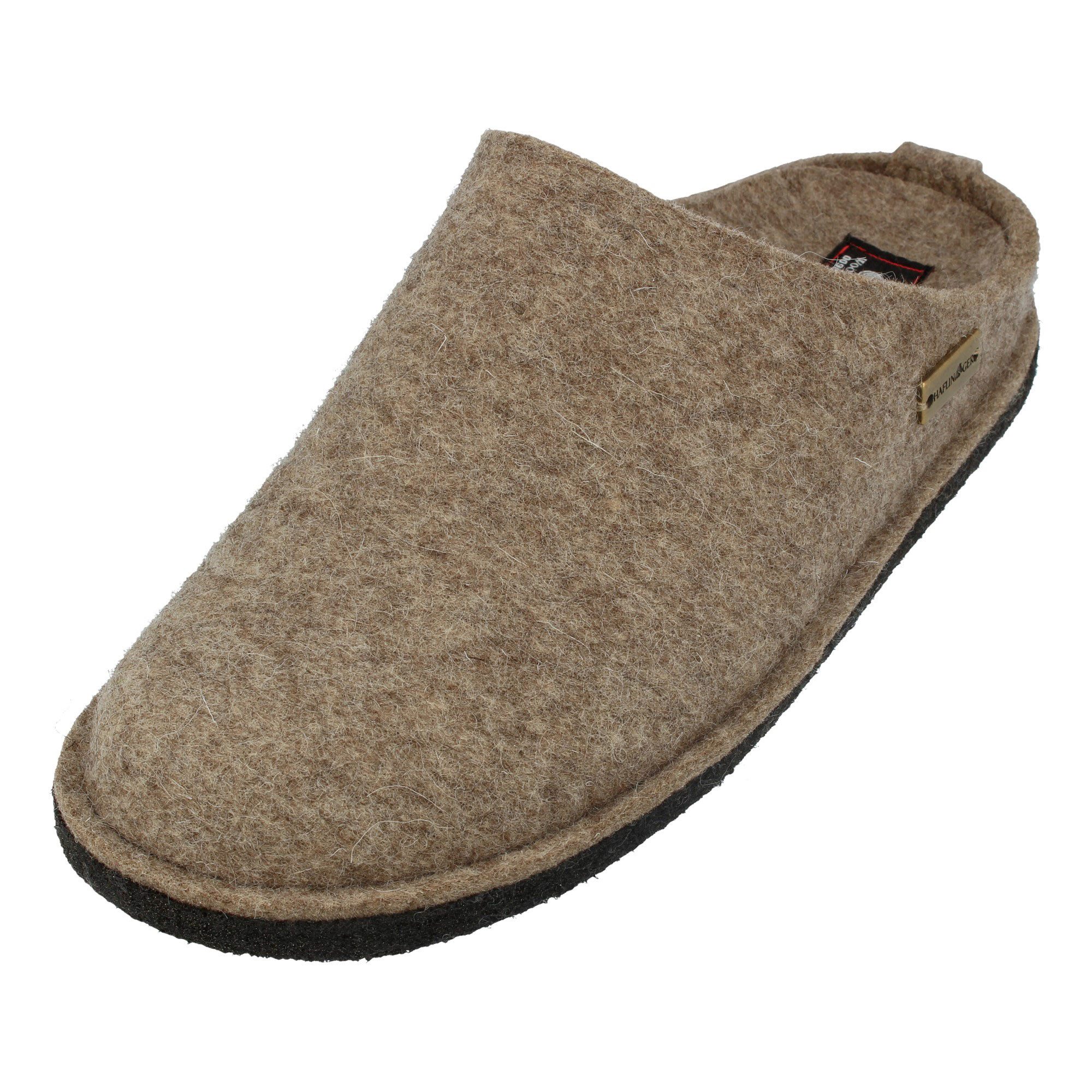 Haflinger Flair Soft Filzpantoffeln aus Wollfilz Hausschuh Unisex Hausschuh