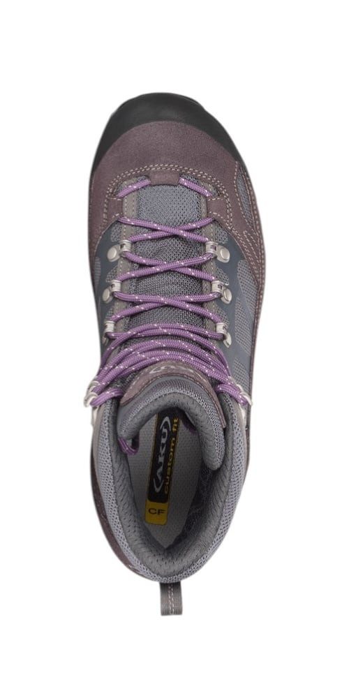 AKU Trekker Pro GTX (wasserdicht) grau/burgund/violett Damen Wanderschuh