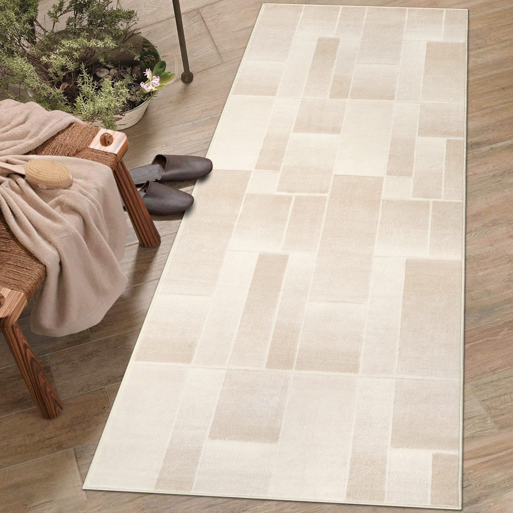 GarveeMore Teppich Waschbarer Teppich für Wohnzimmer Moderner Schlafzimmert günstig online kaufen