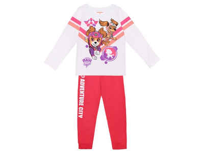 PAW PATROL Pyjama Paw Patrol The Movie Mädchen Schlafanzug pink