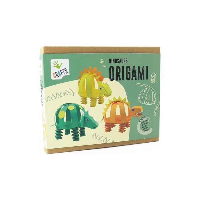 ANDREU Toys Bastelkartonpapier CRAFTS Bastelset - Dinosaurier-Origami
