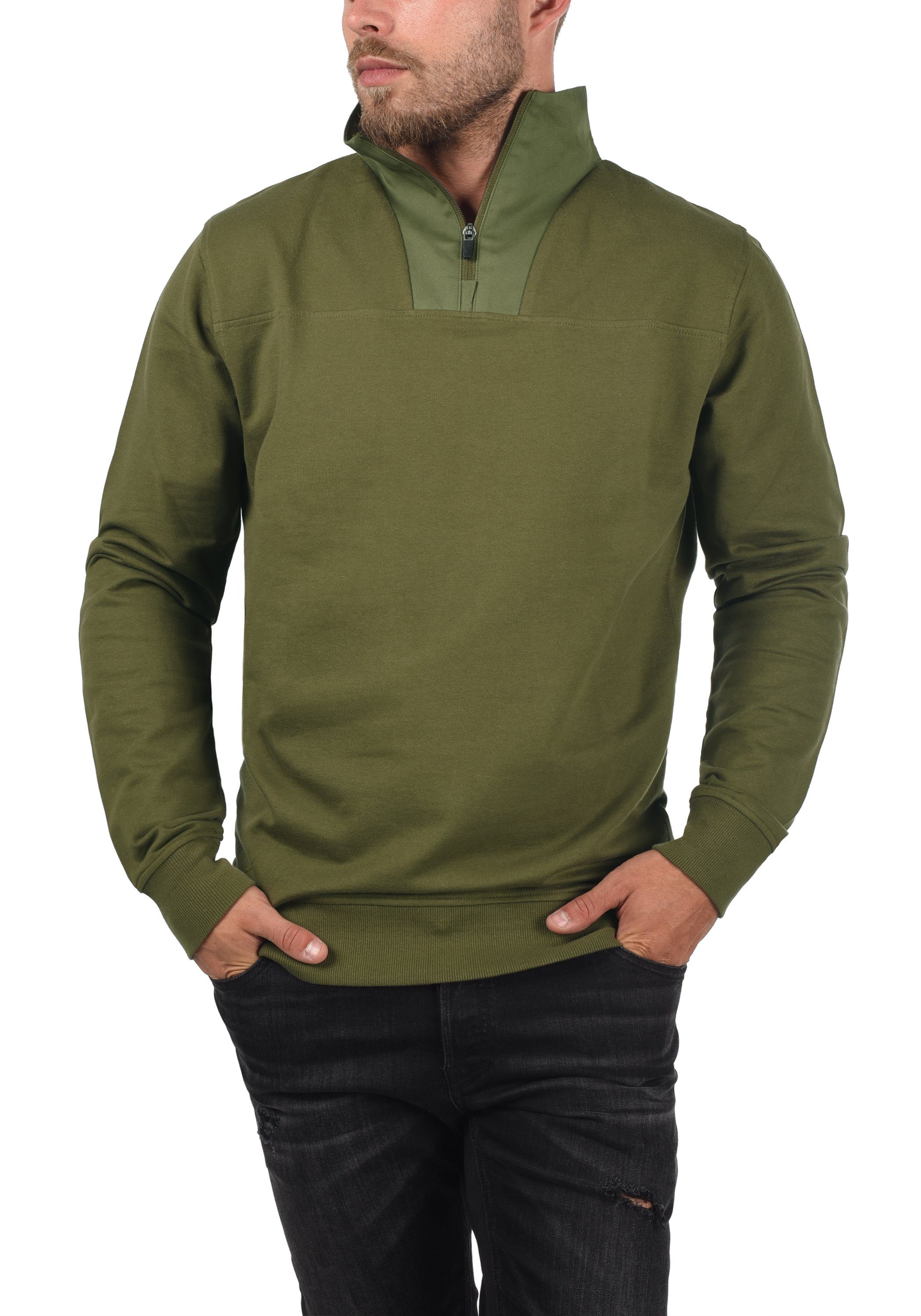Green !Solid Sweatpulli SDJorke (190512) Sweatshirt Ivy