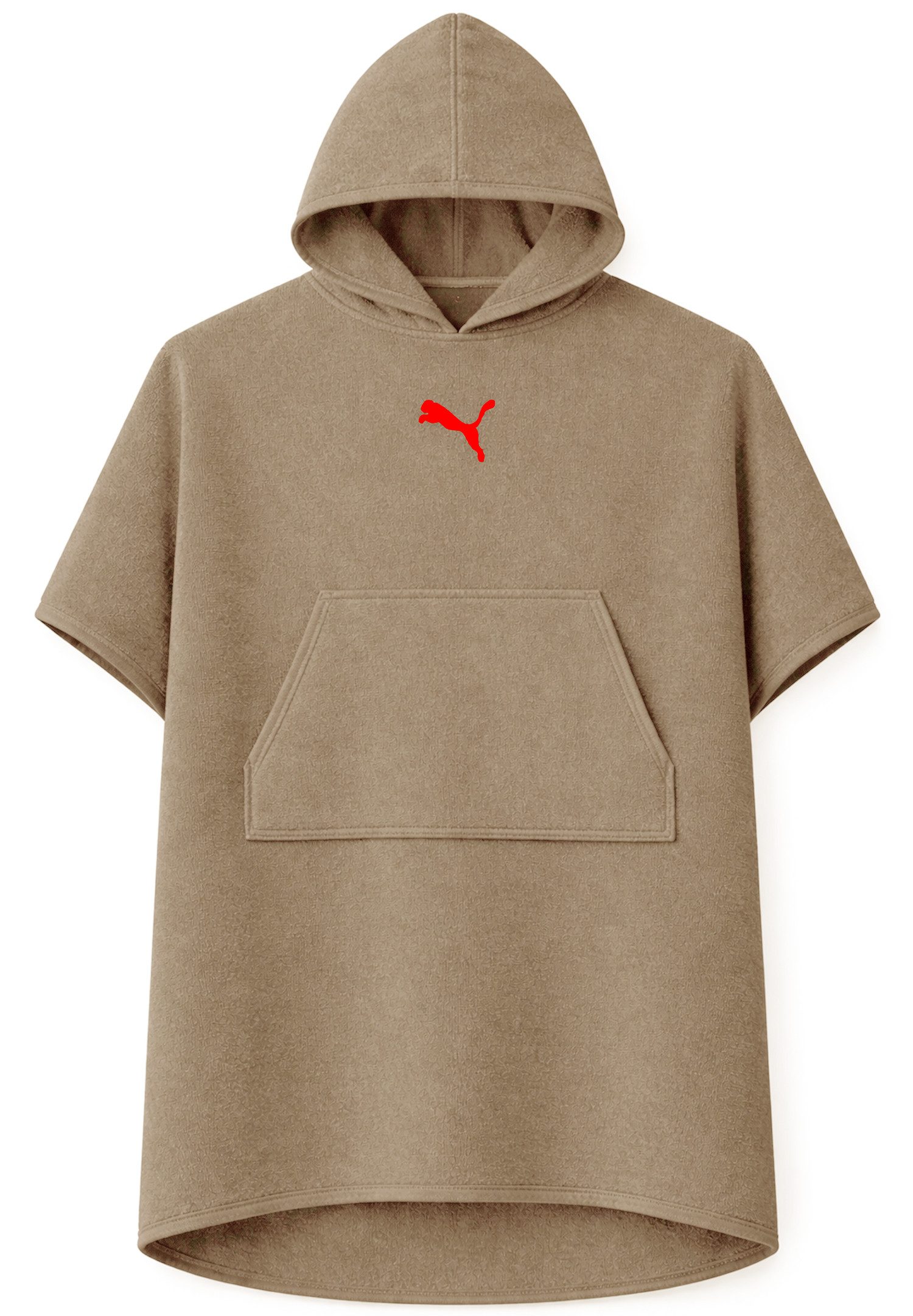 PUMA Bademantel TEAMADDITIONS PONCHO, Baumwolle