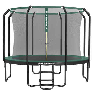 SONGMICS Gartentrampolin Ø 305/366 cm Trampolin, gepolstertes Gestell