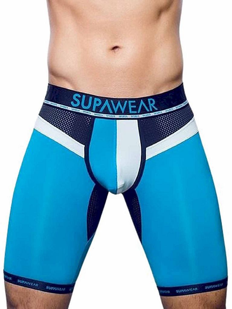 Supawear - Men's Underwear - Men's Briefs - SPR Android Brief Bluejay - Blue 1x, Bluejay