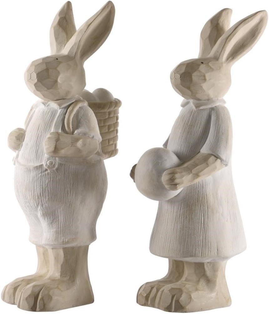 Osterhase Osterhase Frau / Mann Poly Mangnesium 1 Stück beige