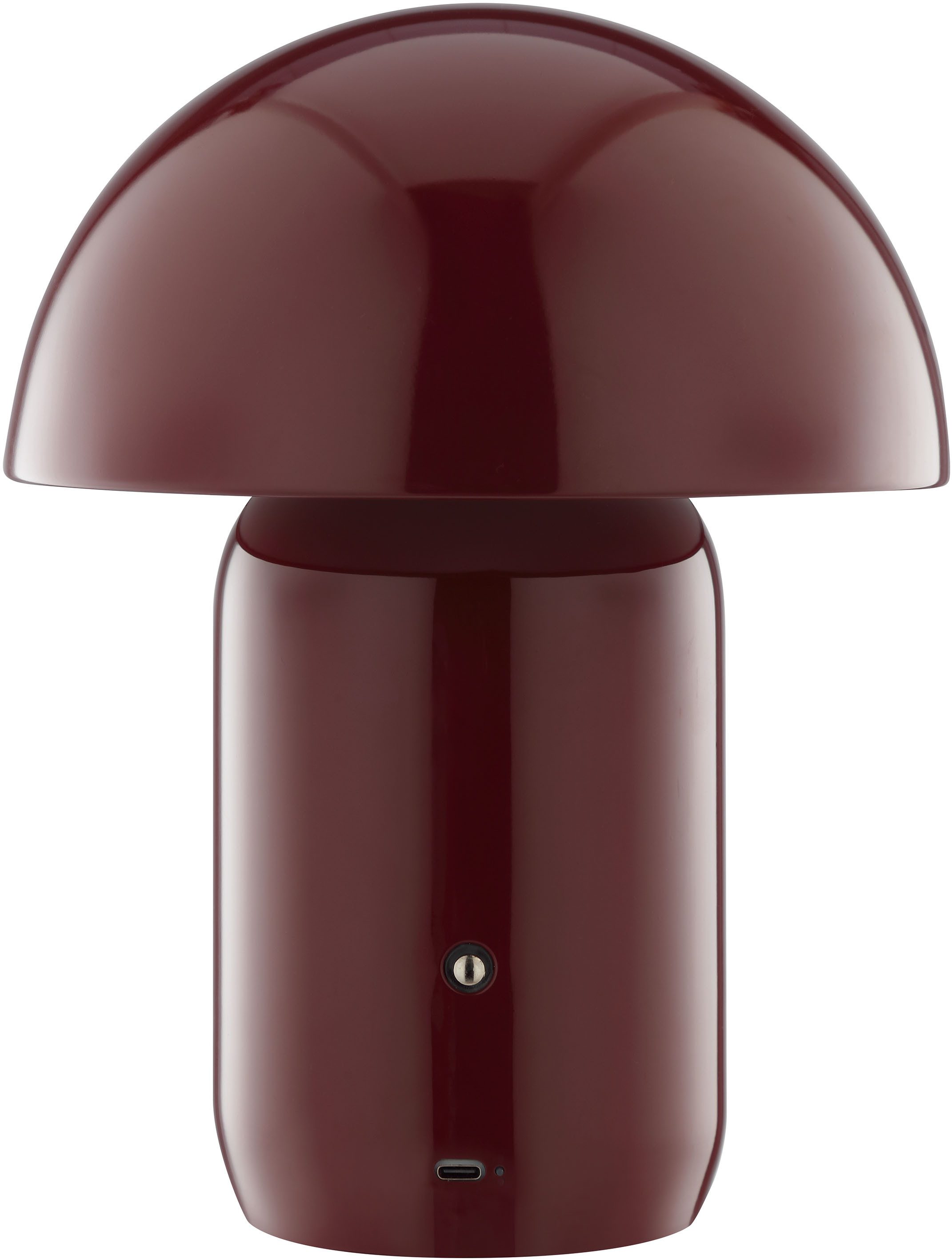 LeGer Home by Lena Gercke LED Tischleuchte Galilea, Dimmfunktion, LED fest integriert, Warmweiß, dimmbar, Ø 20 cm, Metall, Akku Tischlampe, Schalter mit Touchfunktion