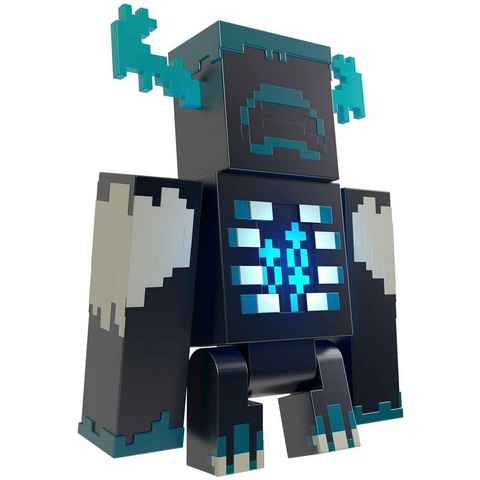 Mattel® Actionfigur Minecraft, The Warden, mit Licht & Geräuschen