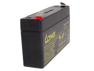 Kung Long 6V 1,2Ah ersetzt LC-R061R3P AGM Batterie wartungsfrei Bleiakkus, universell einsetzbar