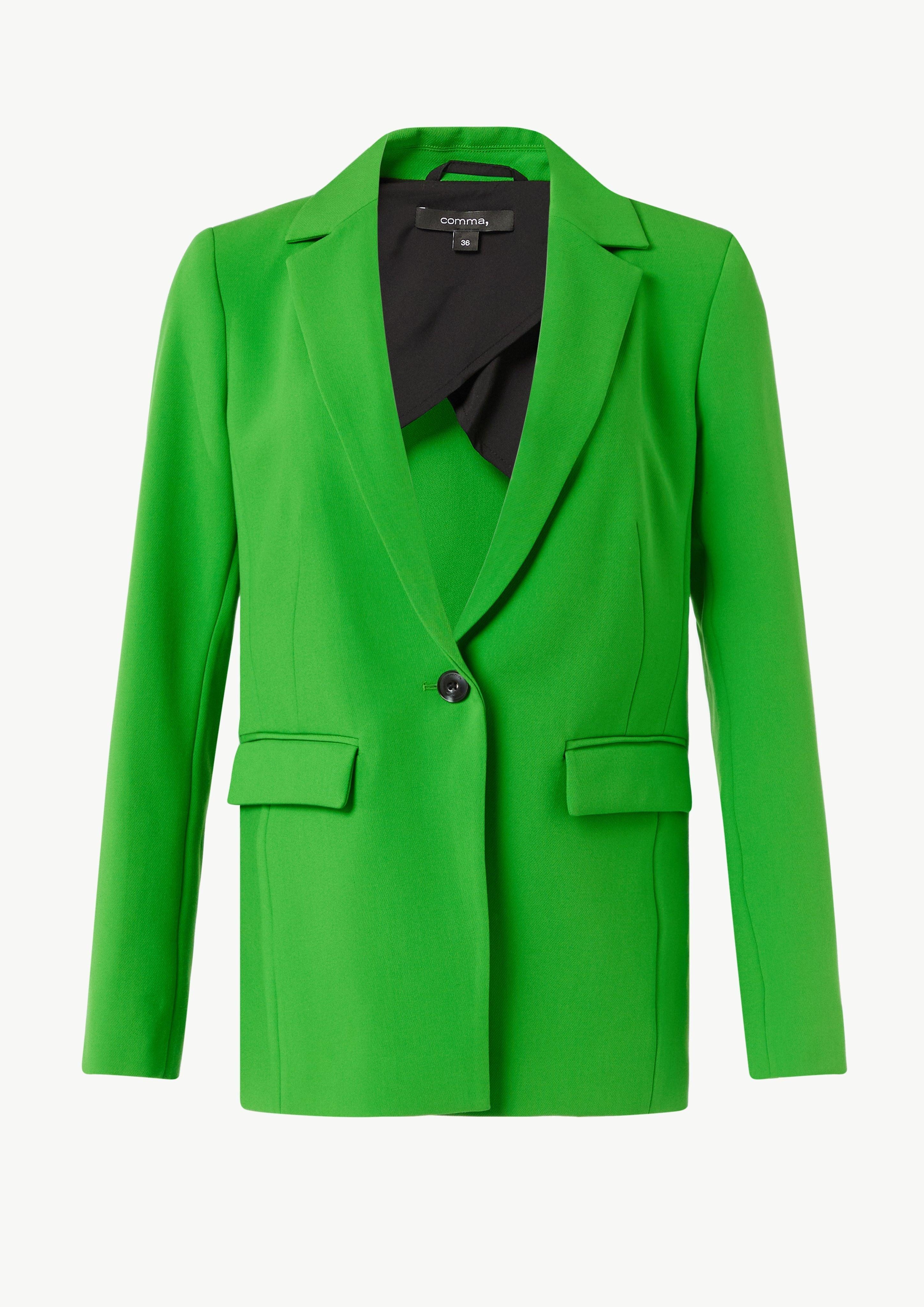 Comma Blusenblazer Taillierter Blazer mit Pattentaschen günstig online kaufen