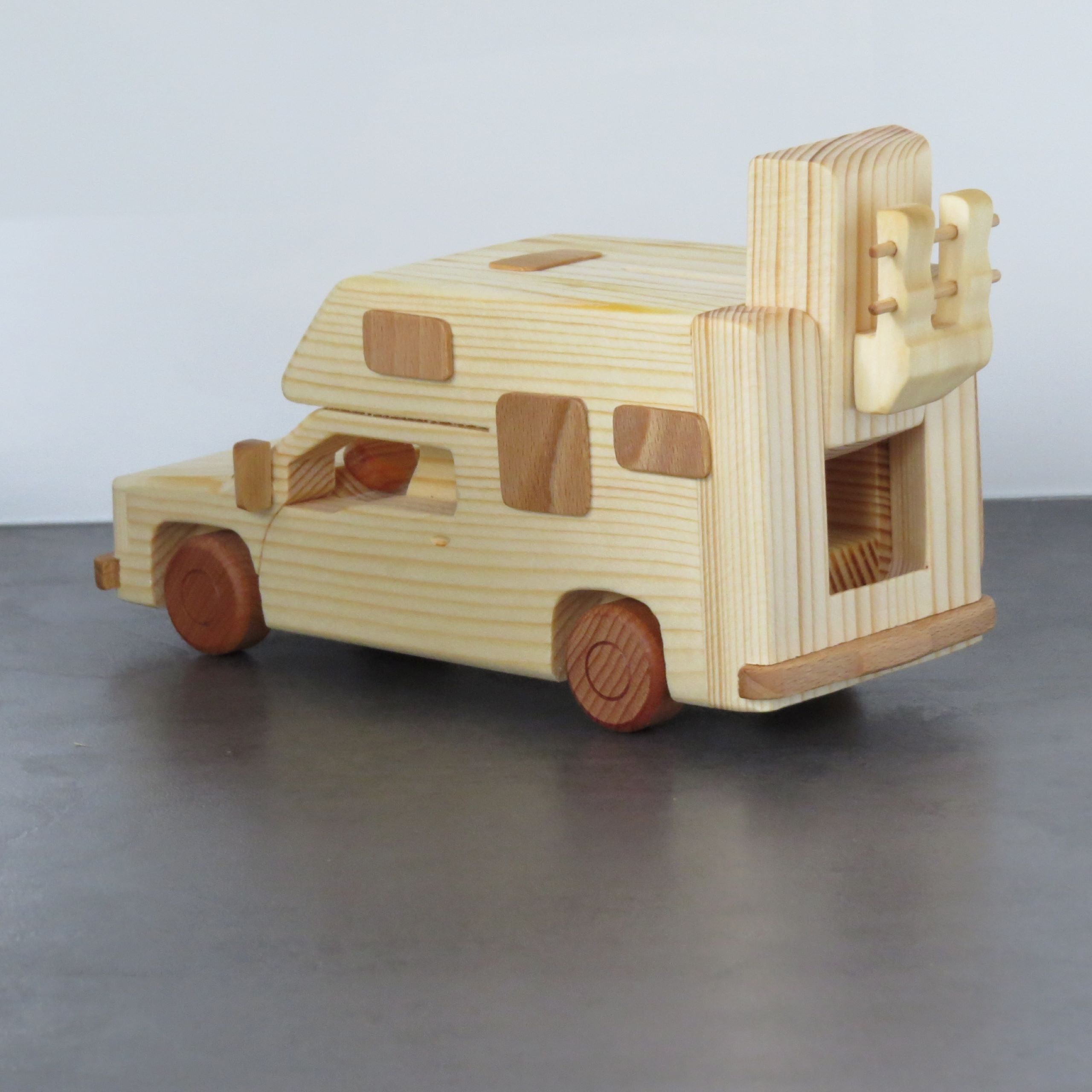 Holzprodukte Spardose Wohnmobil Spardose Reisemobil Camping WOMO Camper Caravan Wohnwagen