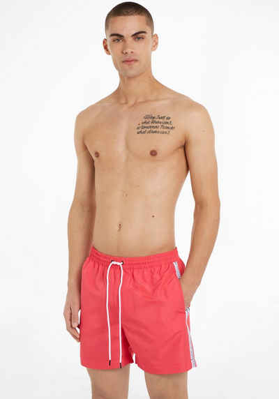 Calvin Klein Swimwear Badeshorts mit Calvin Klein Logo-Tape seitlich