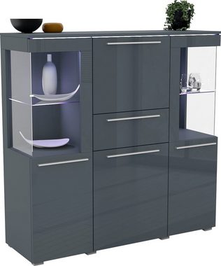 INOSIGN Highboard India, Breite 130 cm