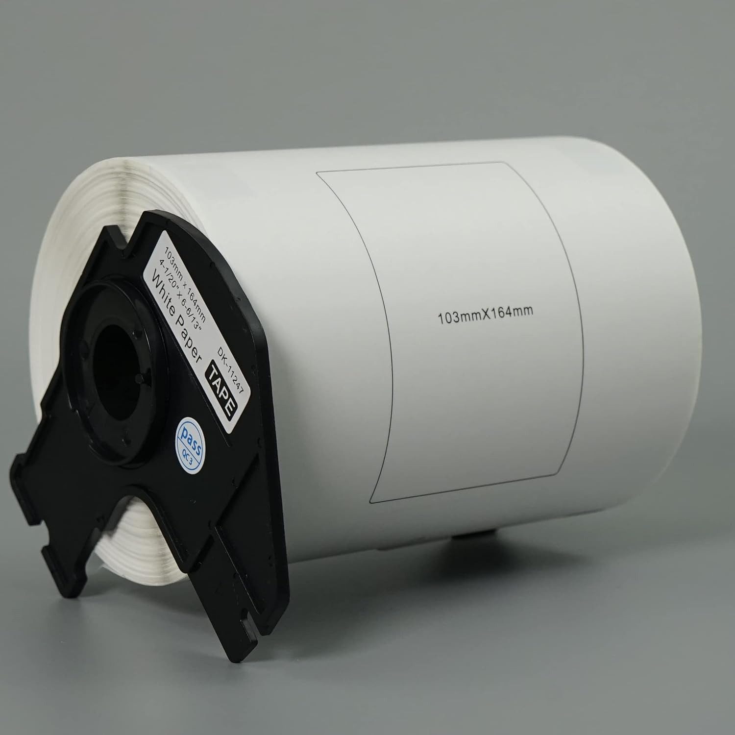 MORRENT Etikettenrolle DK-11247 Etiketten selbstklebend 103x164 mm für brother, 180 etiketten,Brother QL-Etikettendruckern, Format von 103 × 164 mm