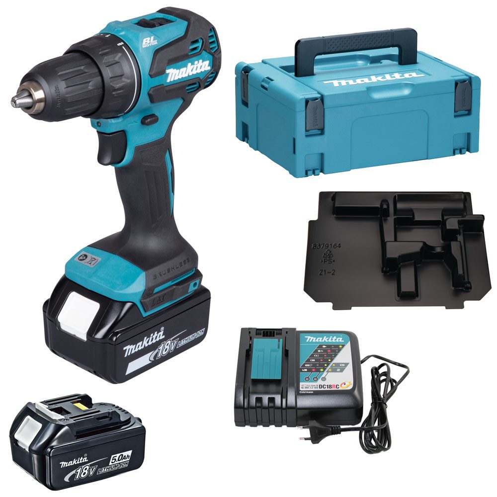 Makita Akku-Schlagbohrschrauber DDF490RTJ