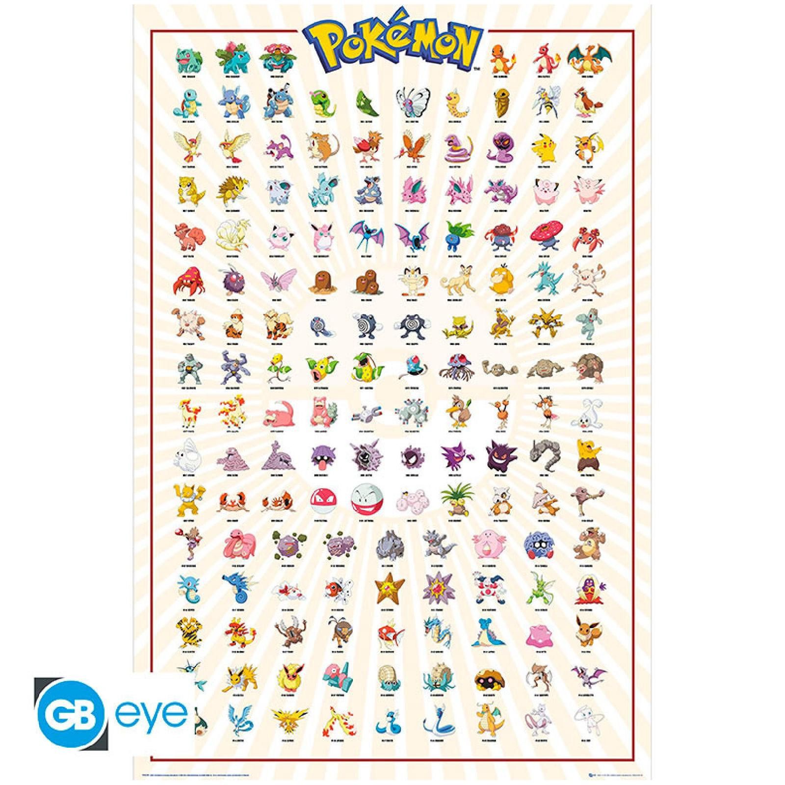 ABYstyle Poster POKEMON - Poster Maxi günstig online kaufen
