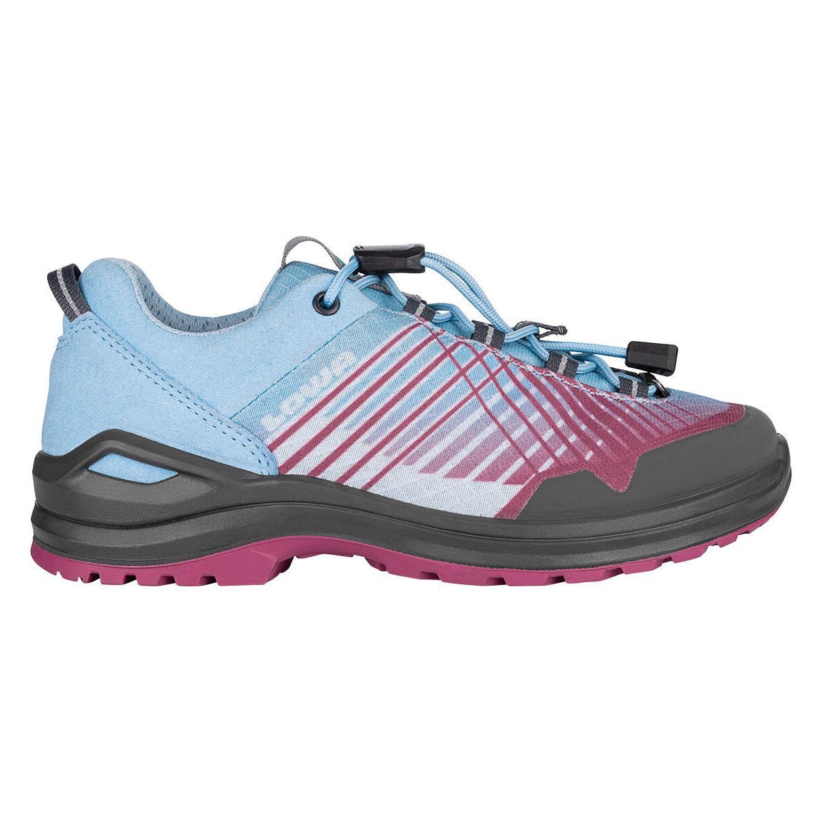 Lowa Carezza GTX LO JR Outdoorschuh Leichter, wasserdichter Kinderschuh mit hervorragendem Tragekomfort