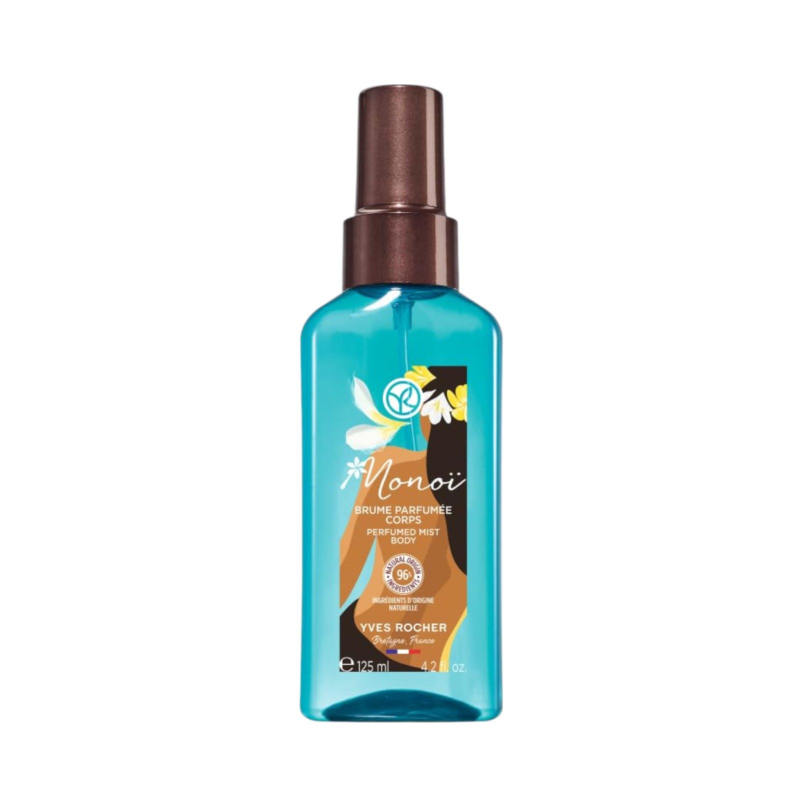 Yves Rocher Körperspray Yves Rocher Monoi Parfümiertes Duftspray Körper 125ml