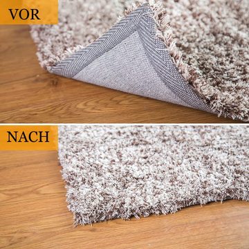 Antirutsch Teppichunterlage Teppich-Pads, 8 Stück, rutschfeste, waschbare Greifer für Teppich, GelldG