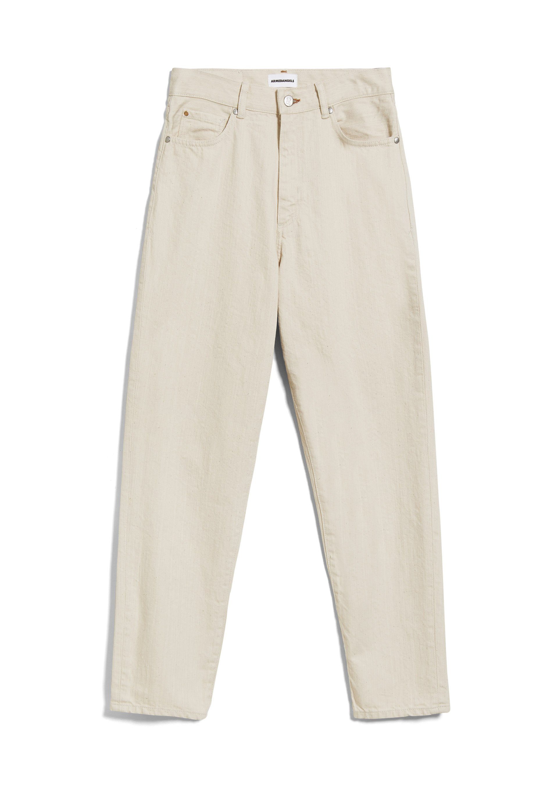 MAIRAA Bio-Baumwoll Boyfriend-Jeans Damen UNDYED Mix Fit 5-Pocket-Style aus Armedangels Mom (1-tlg)