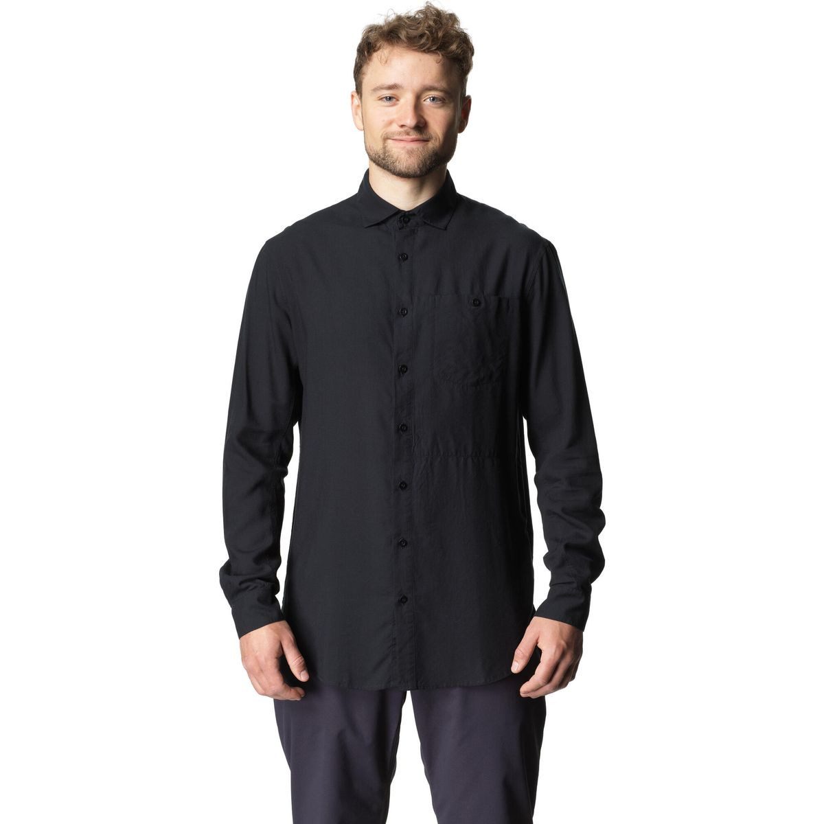 Houdini Funktionsshirt M's Tree Longsleeve Shirt Vielseitiges, nachhaltiges Langarmshirt aus TENCEL™ Lyocell für