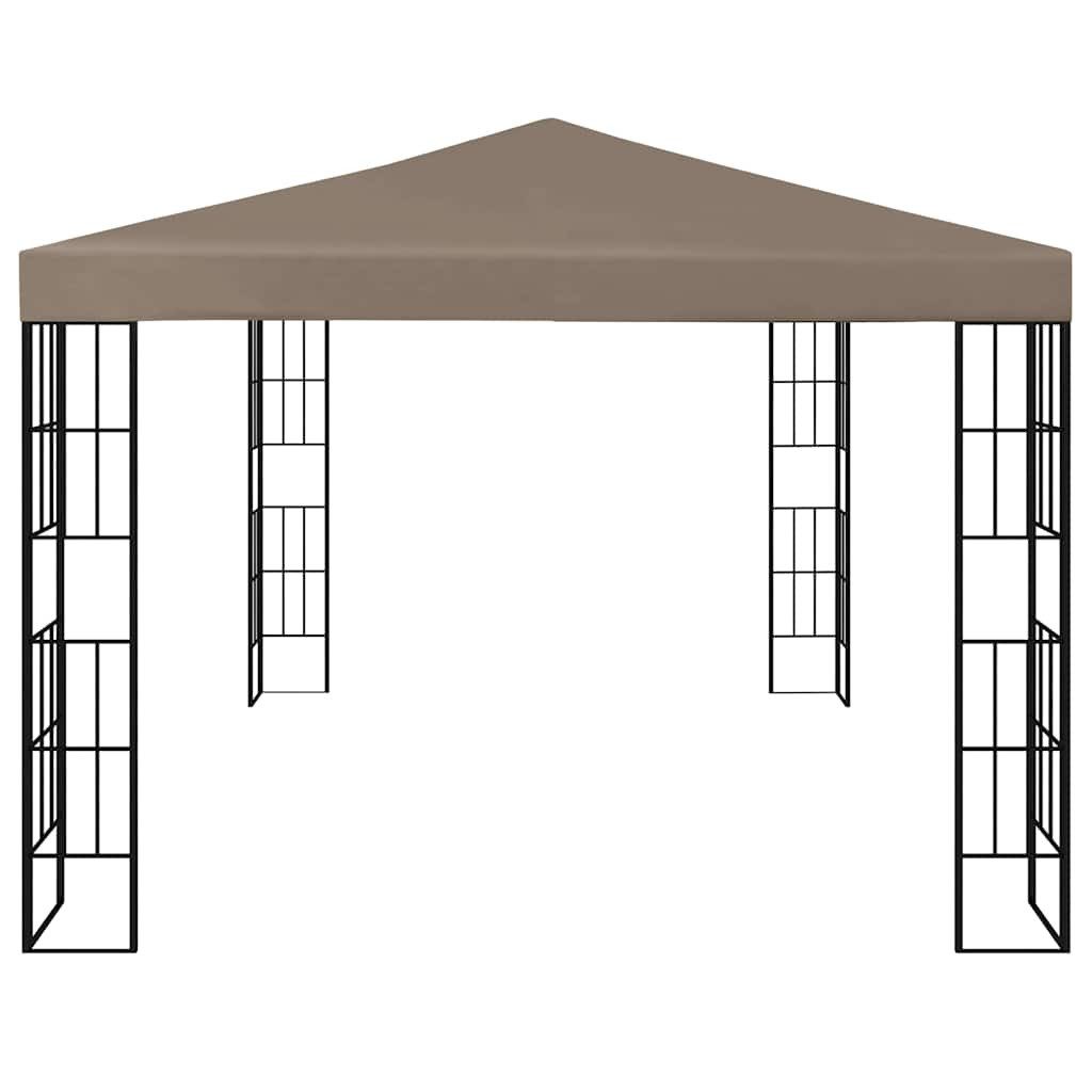 vidaXL Partyzelt Pavillon 4x3 m Taupe