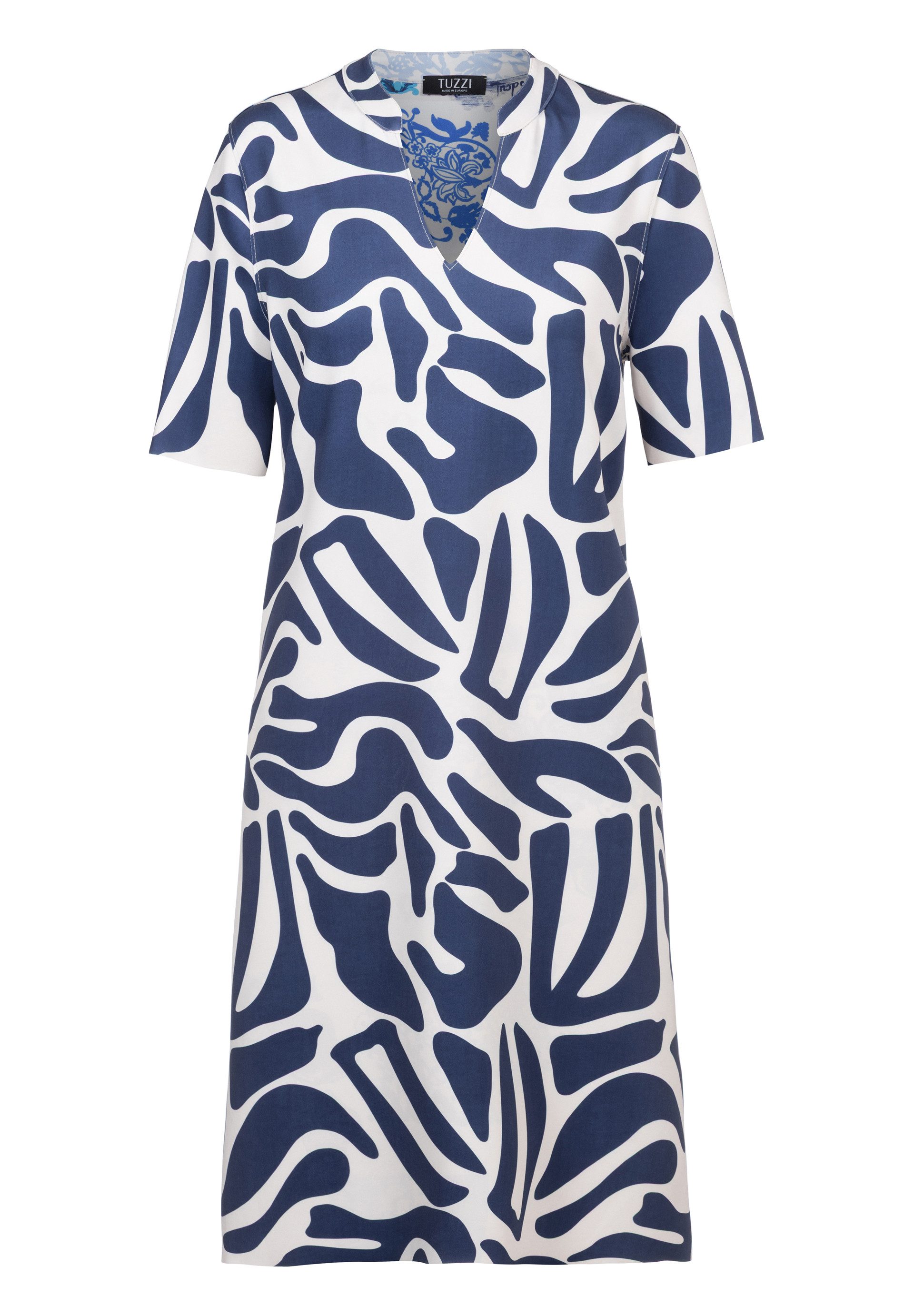 TUZZI Jerseykleid mit Schlitz-Ausschnitt