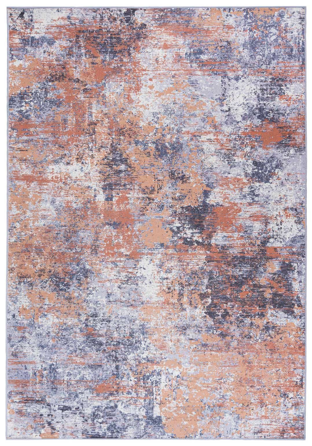 Designteppich Modern Teppich Wohnzimmerteppich Abstrakt Vintage Beige