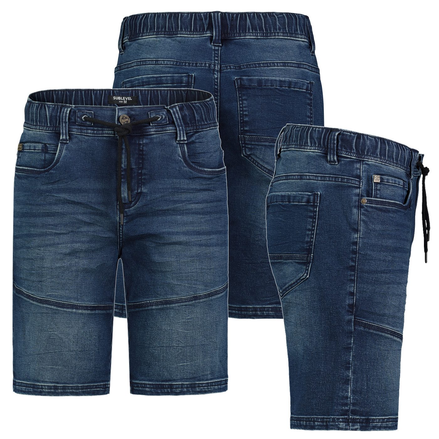 SUBLEVEL Shorts Herren Jogging Shorts Freizeit günstig online kaufen