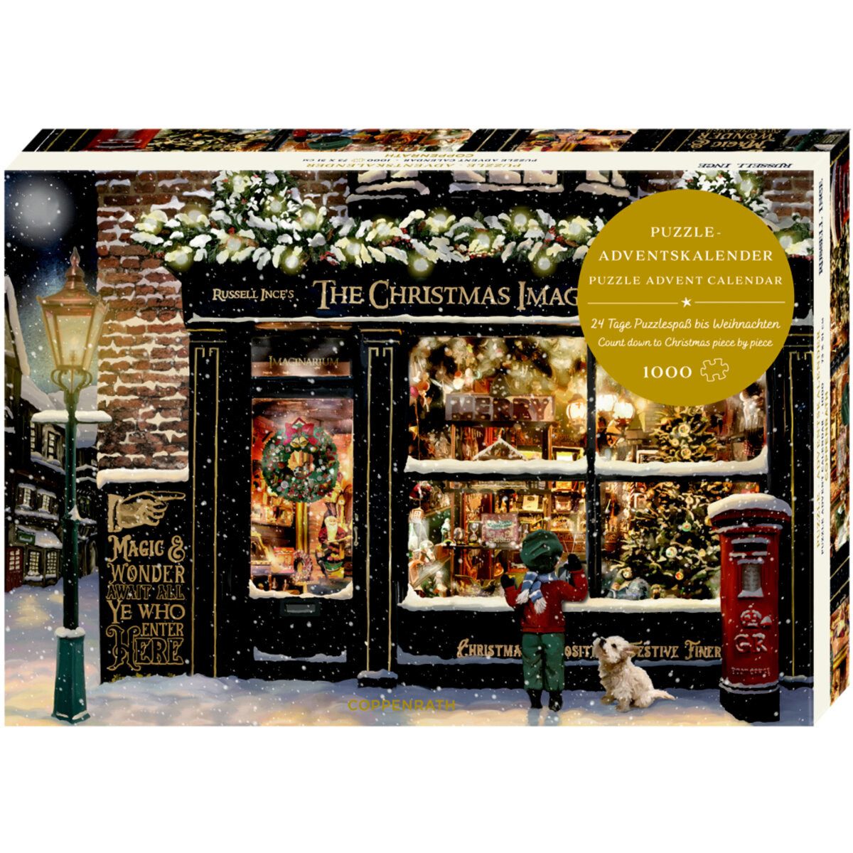 Coppenrath Adventskalender Coppenrath Verlag Christmas Imaginarium Puzzle-Adventskalender 1000 Pu