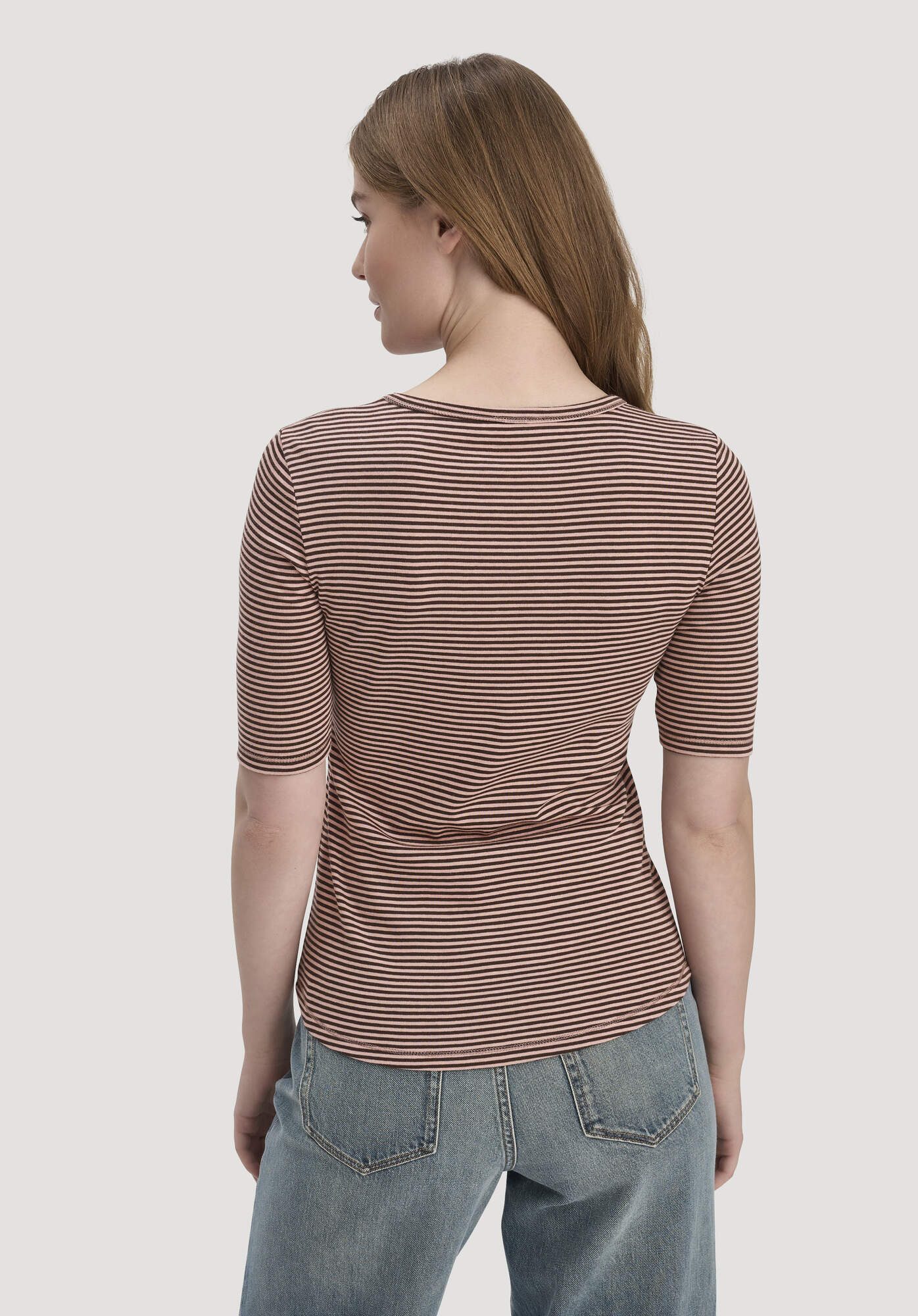 Hessnatur T-Shirt aus Bio-Baumwolle und TENCEL™ Modal (1-tlg)
