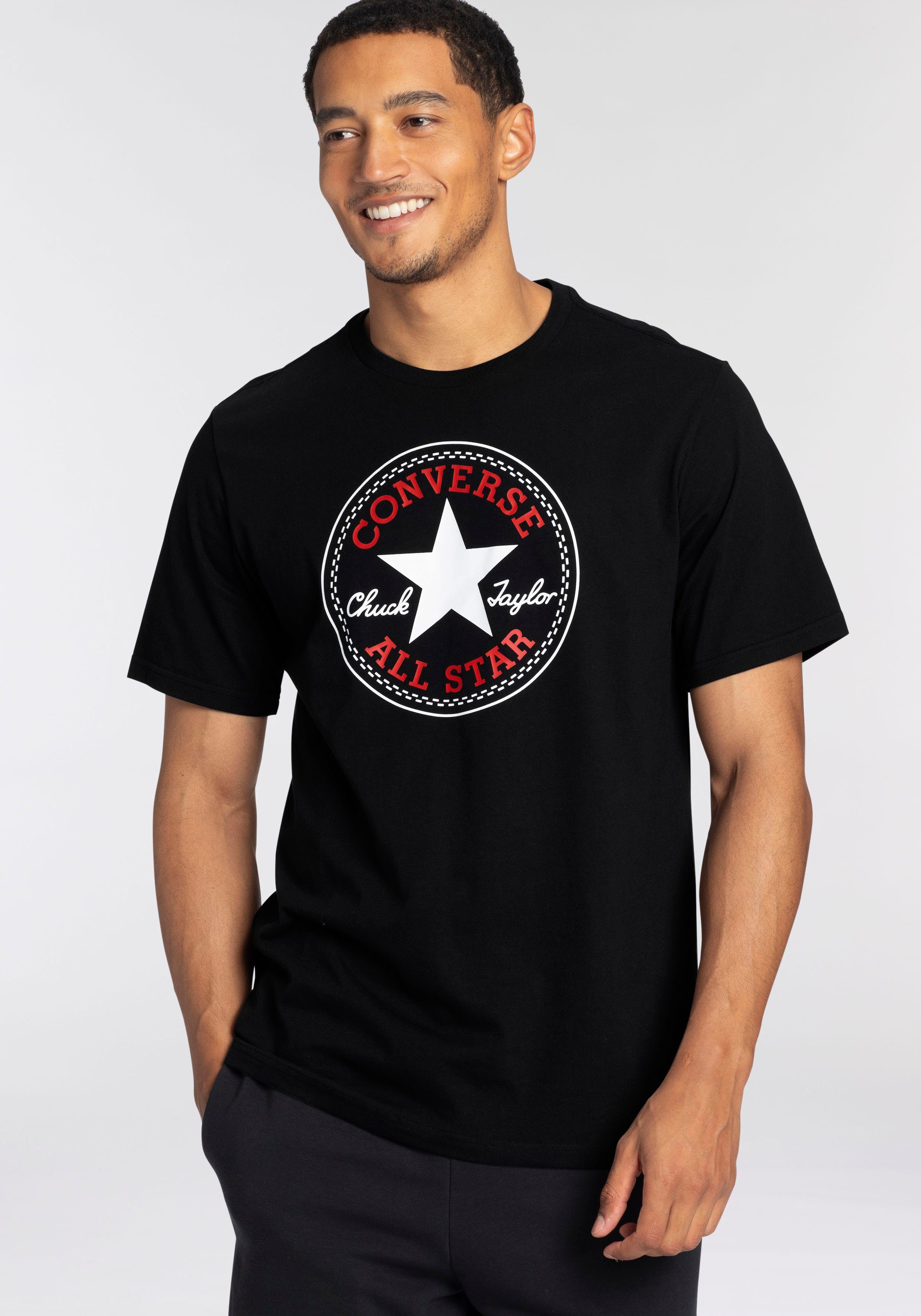 Converse T-Shirt CONVERSE GO-TO CHUCK TAYLOR CLASSIC PATCH TEE (1-tlg) Unisex