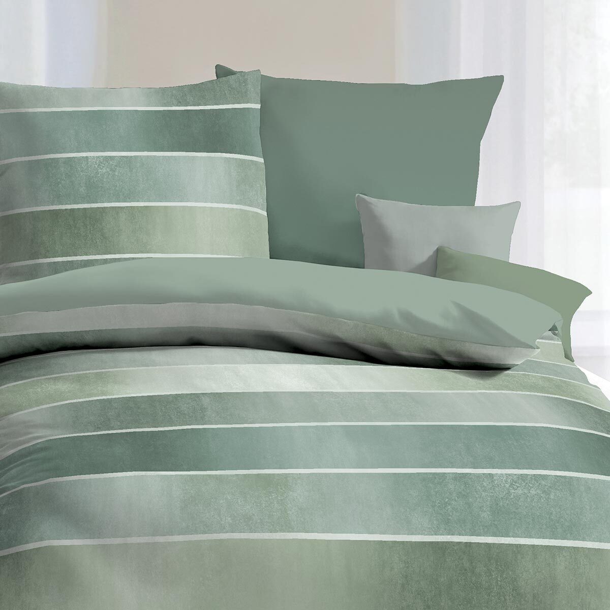 Kaeppel Bettwäsche, Mako Satin, 2 teilig günstig online kaufen