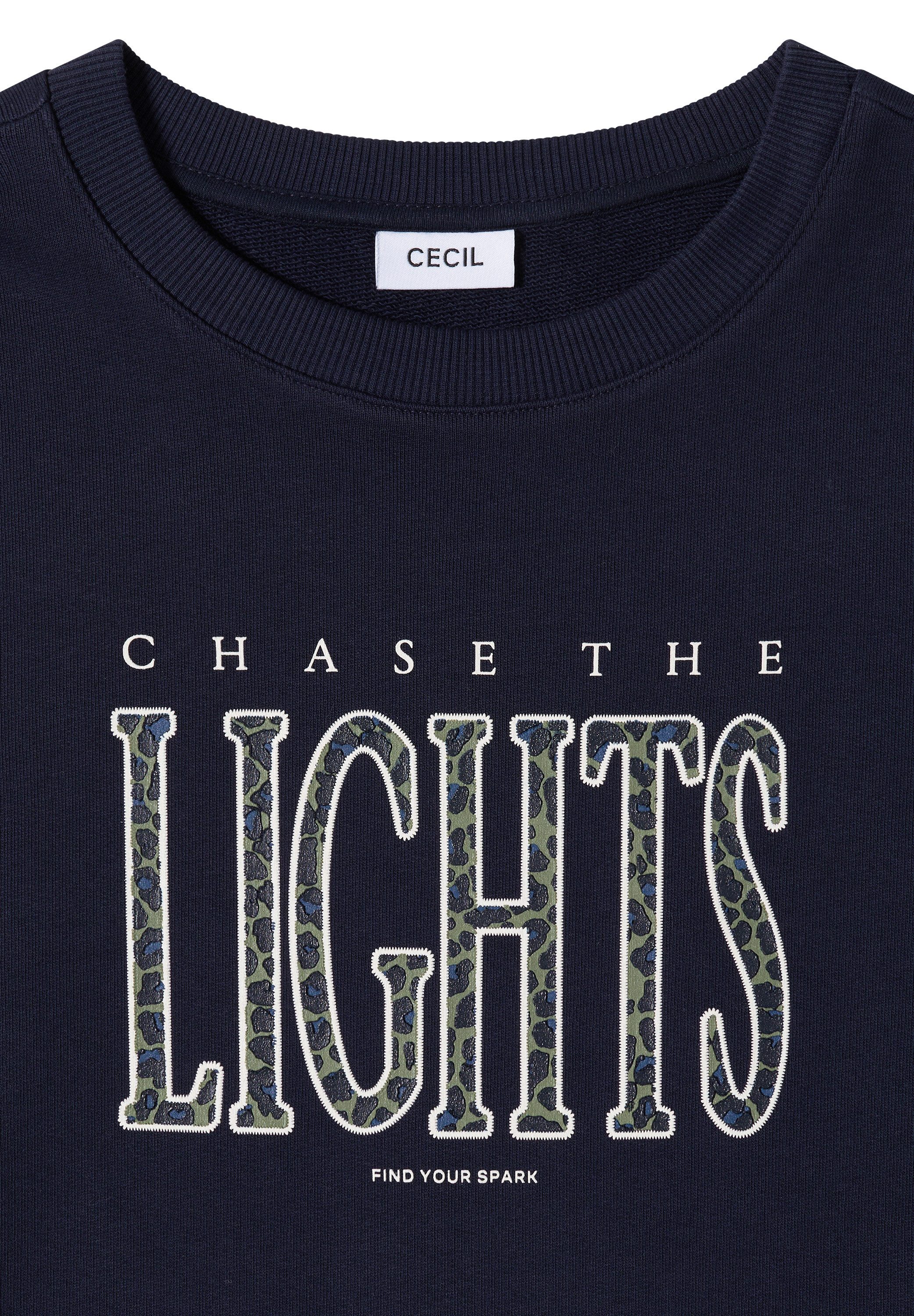 CECIL Sweatshirt mit Tunnelzug am Saum – Bild 5 von 5