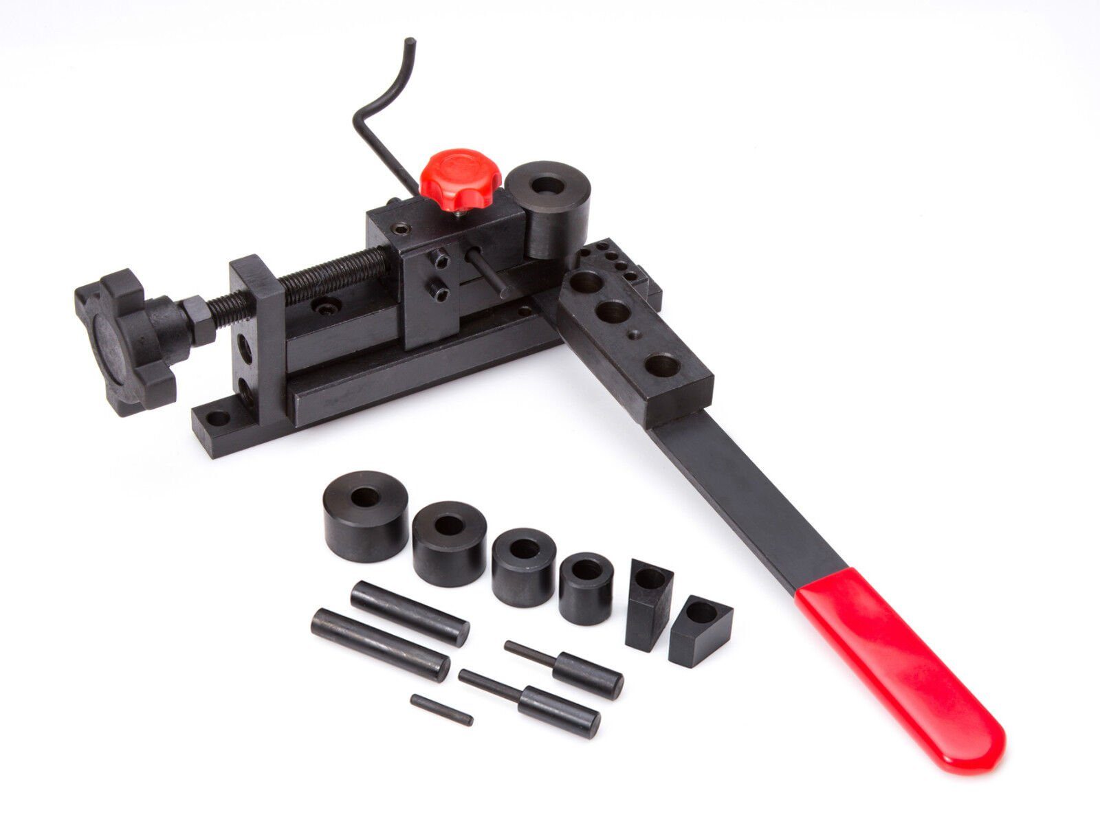 Falon-Tech Rohrbieger Biegevorrichtung Biegegerät Biegemaschine Formenbieger Blech Rund, (1-tlg)