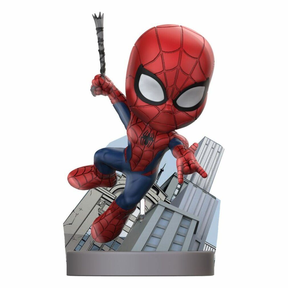 The Loyal Subjects Plüschfigur Marvel Superama Mini-Diorama Spider-Man  Metallic SDCC Exclusive 10 cm