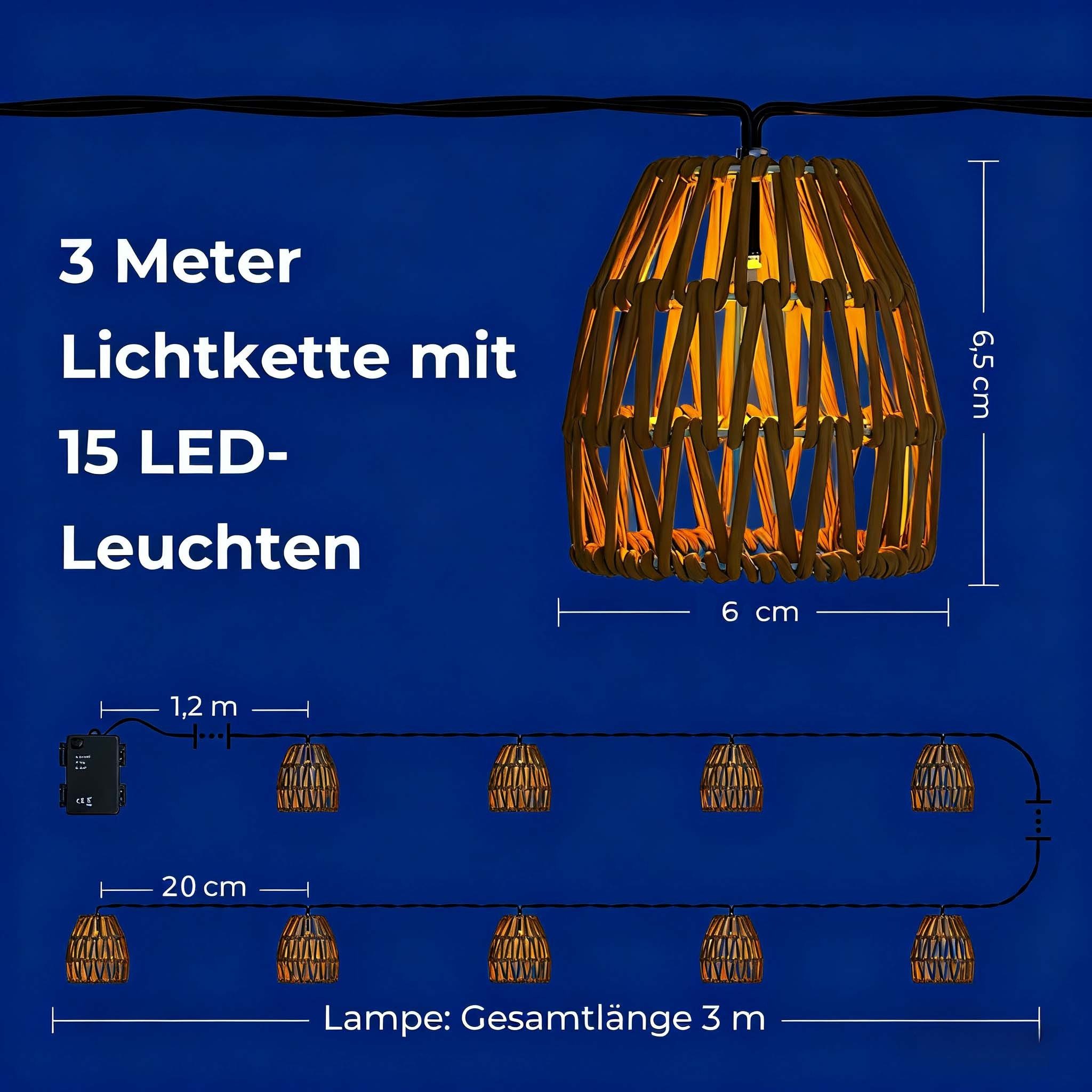 PRIISF LED-Lichterkette LED Lichterkette Weihnachten Beleuchtung günstig online kaufen