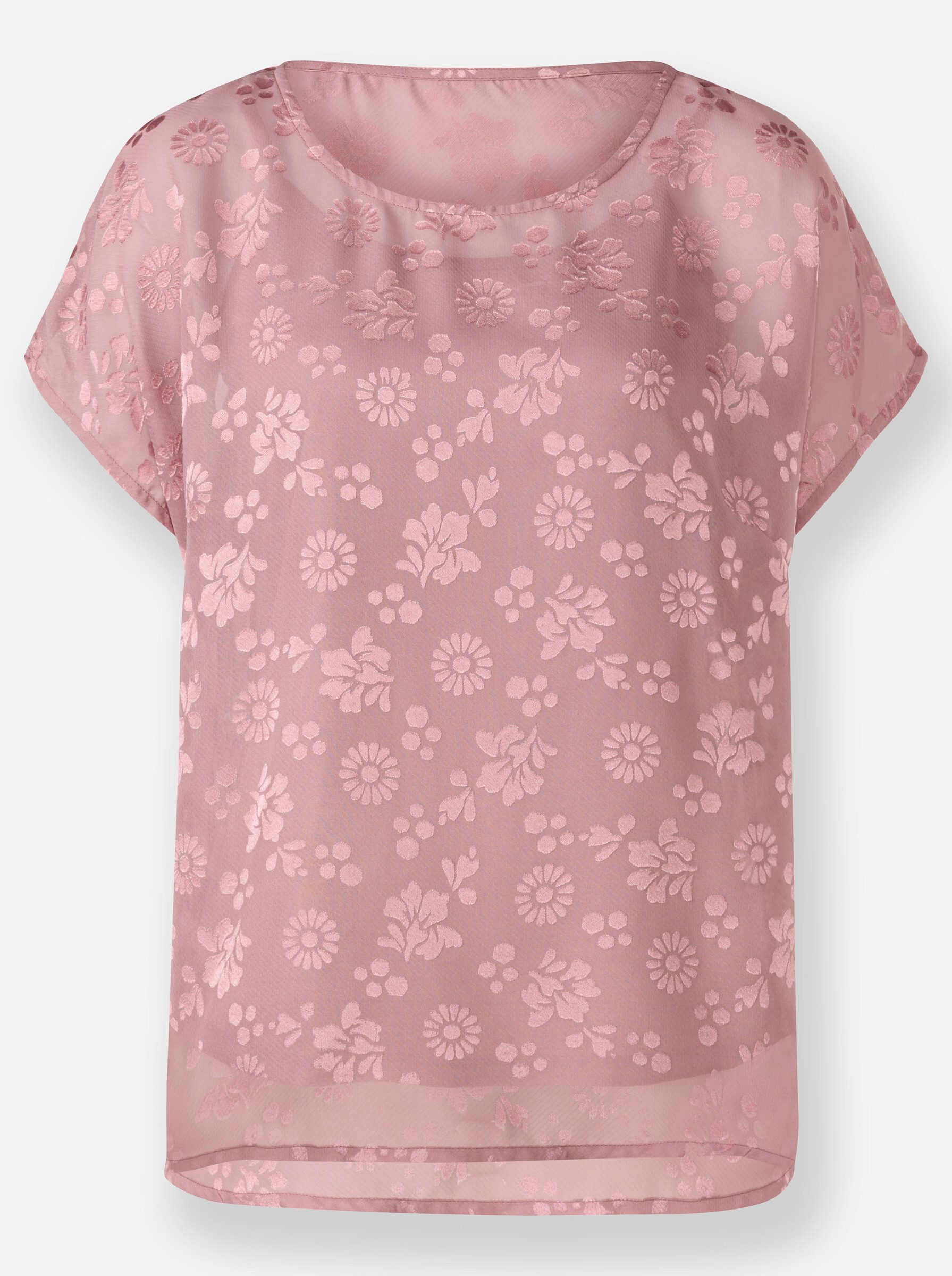 Witt Klassische Bluse Schlupfbluse Kurzarm
