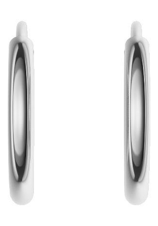 Firetti Paar Creolen Schmuck Geschenk Silber 925 2,0 mm breit, Made in Germany