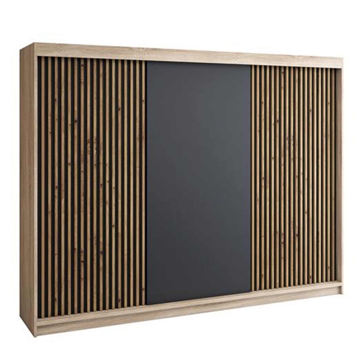 A&J MöbelLand GmbH Schiebetürenschrank IOSA 200 cm mit 4 Schubladen, und 3D günstig online kaufen