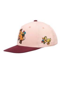 LOGOSHIRT Baseball Cap Maus - Blumenstrauß mit detailreicher Stickerei