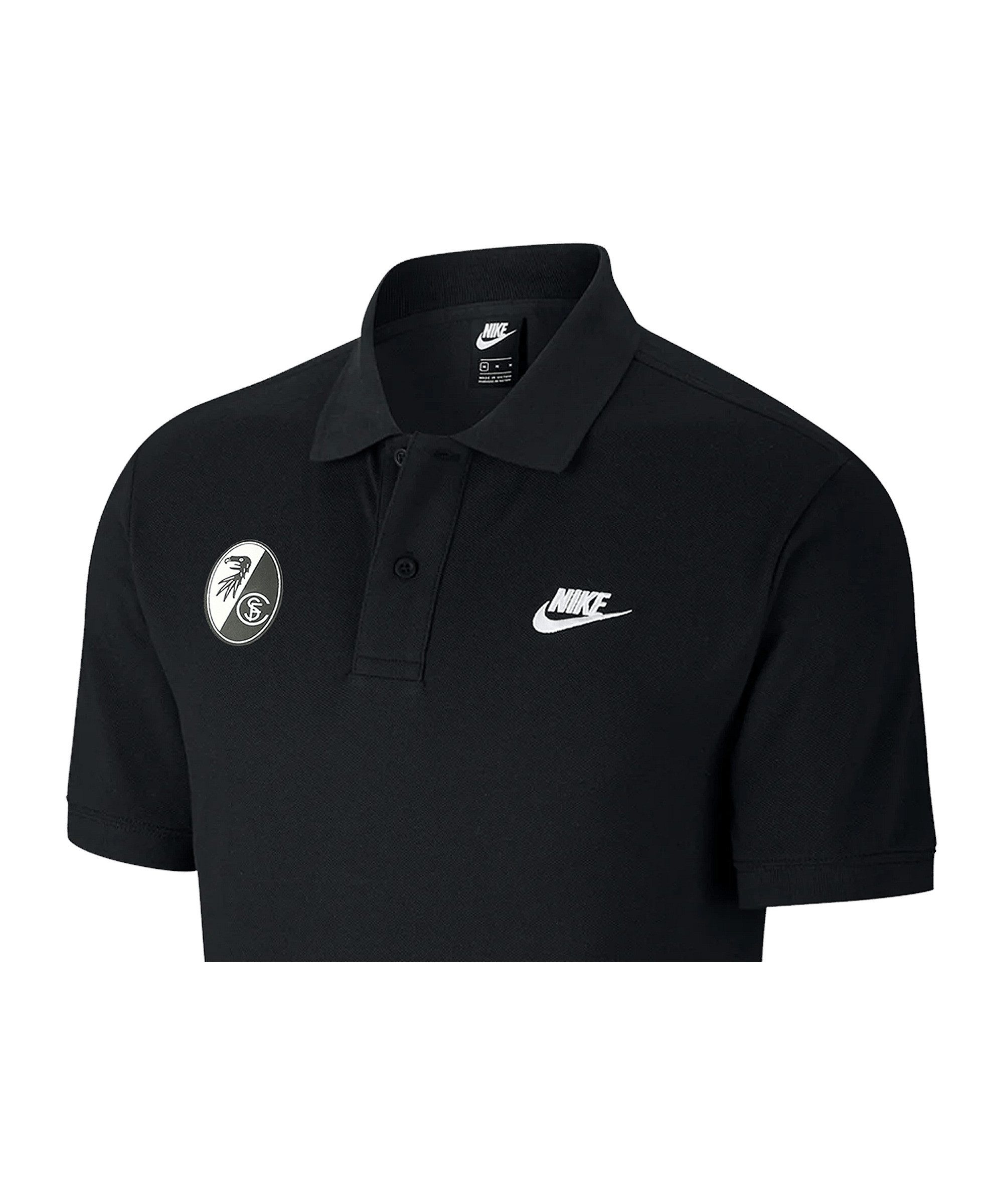 Nike T-Shirt Nike Performance SC Freiburg Poloshirt Polos Baumwolle
