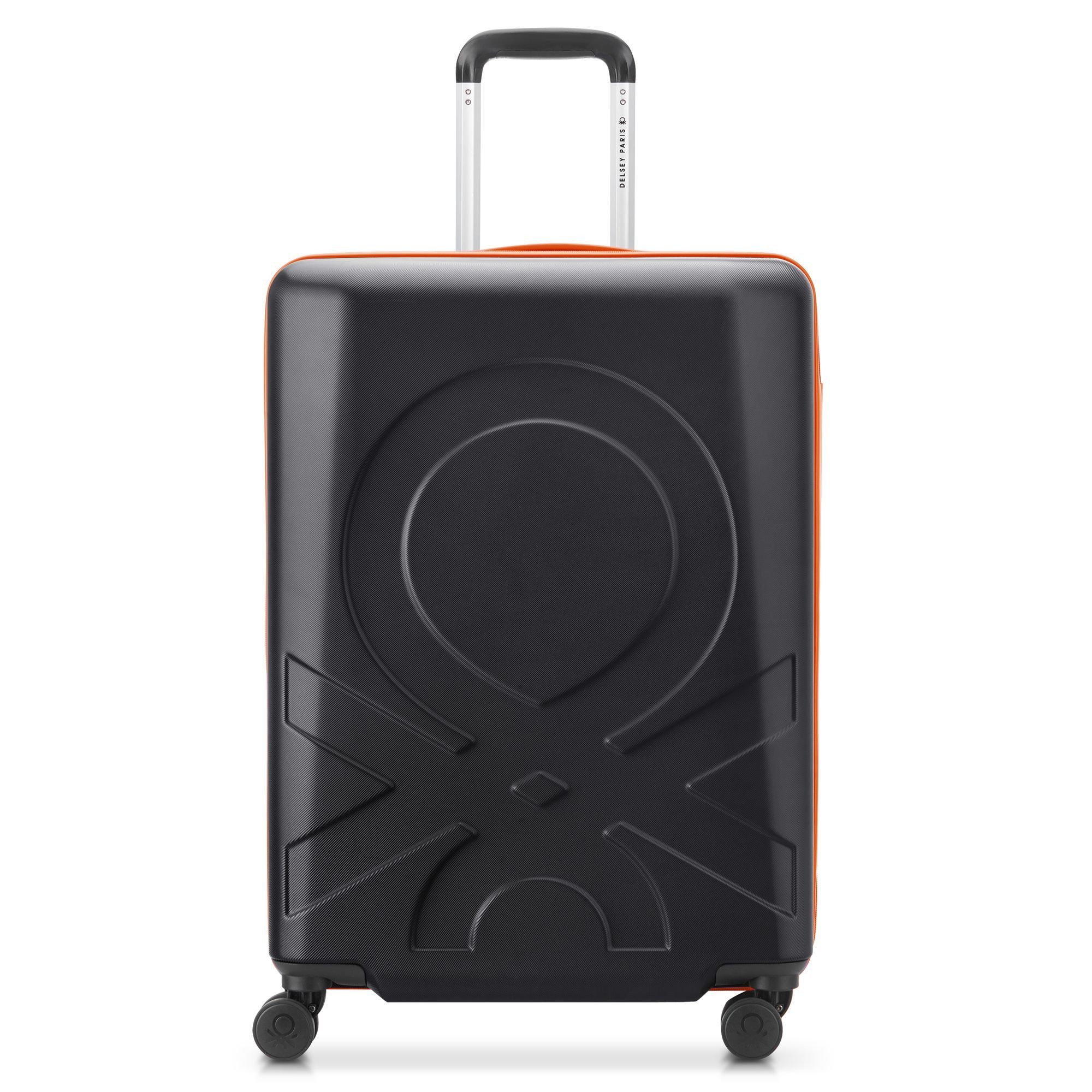 Delsey Paris Hartschalen-Trolley Delsey Paris x United Colors of Benetton, 4 Rollen, ABS