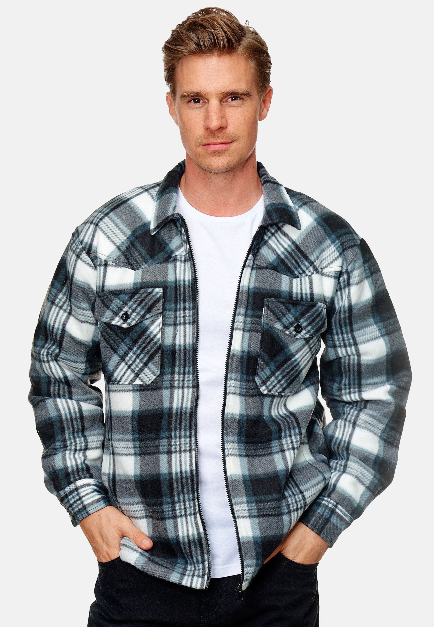 Egomaxx Blouson Fleece Holzfäller Kariert Gefüttert günstig online kaufen
