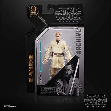 Hasbro Actionfigur Star Wars: The Black Series - Obi-Wan Kenobi - 50. Jubiläum Lucasfilm