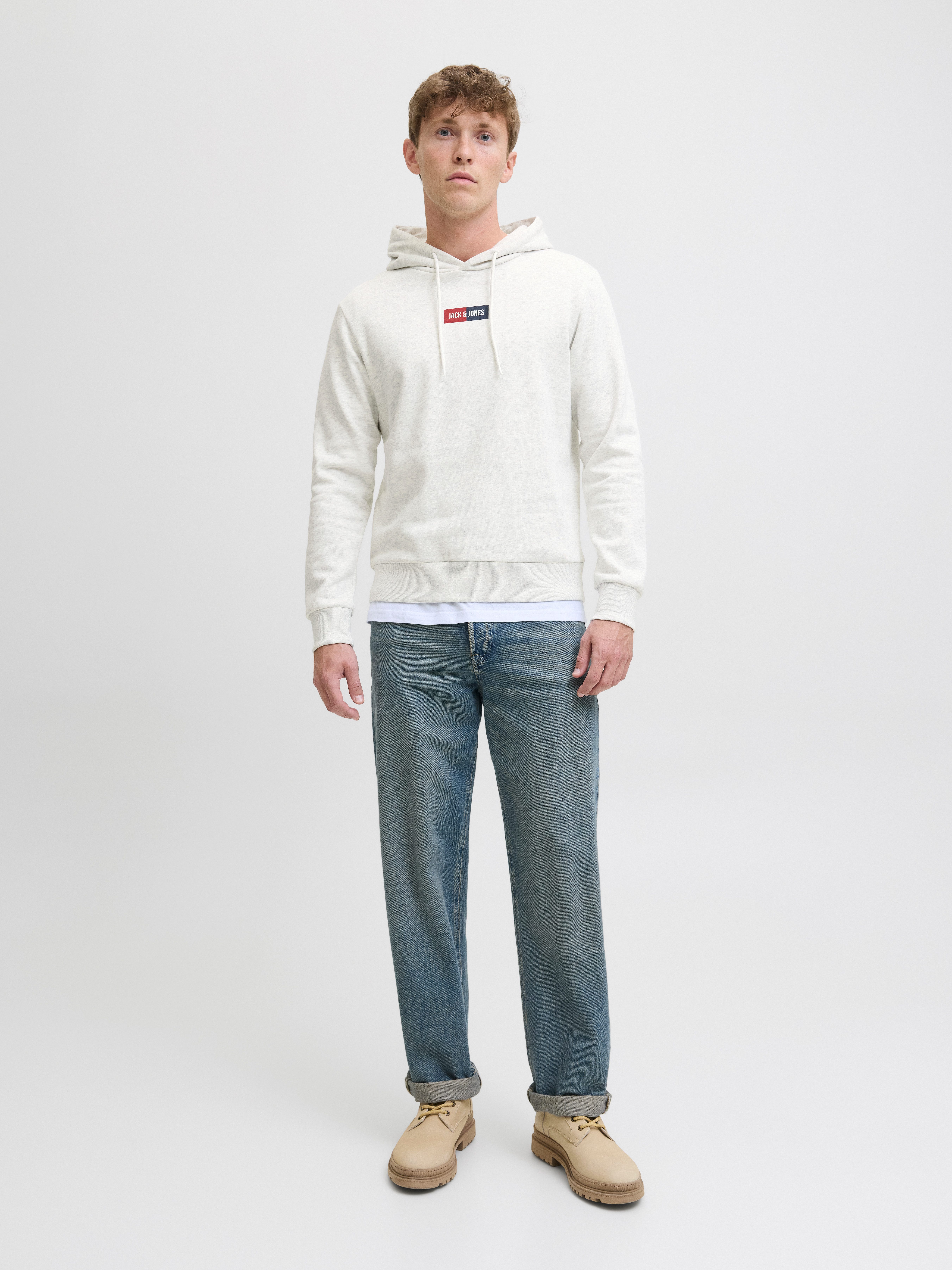 Jack & Jones Kapuzensweatshirt JJPAN SWEAT HOOD