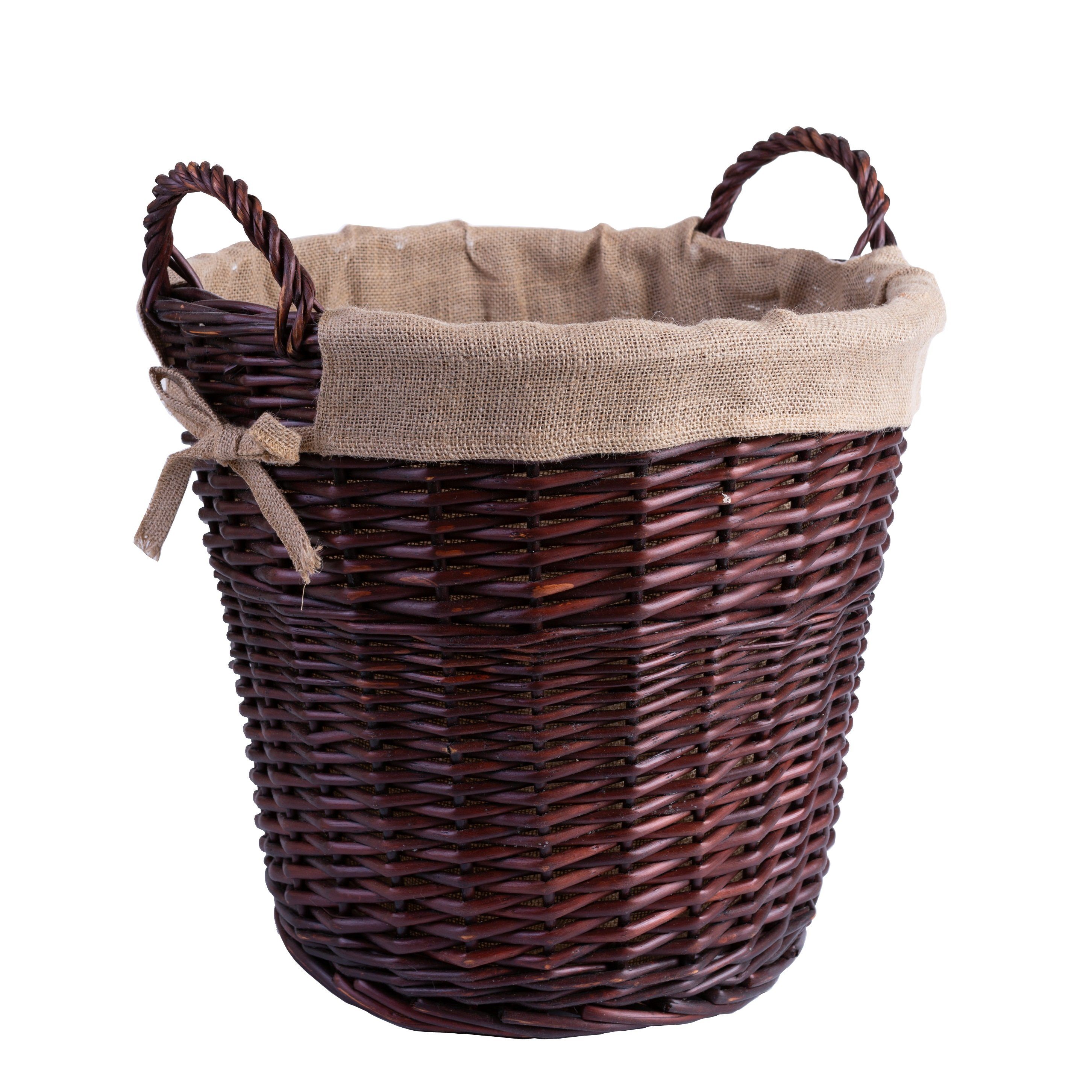 eGenuss Wäschekorb eGenuss Weidenkorb Handgemacht Aufbewahrungskorb günstig online kaufen