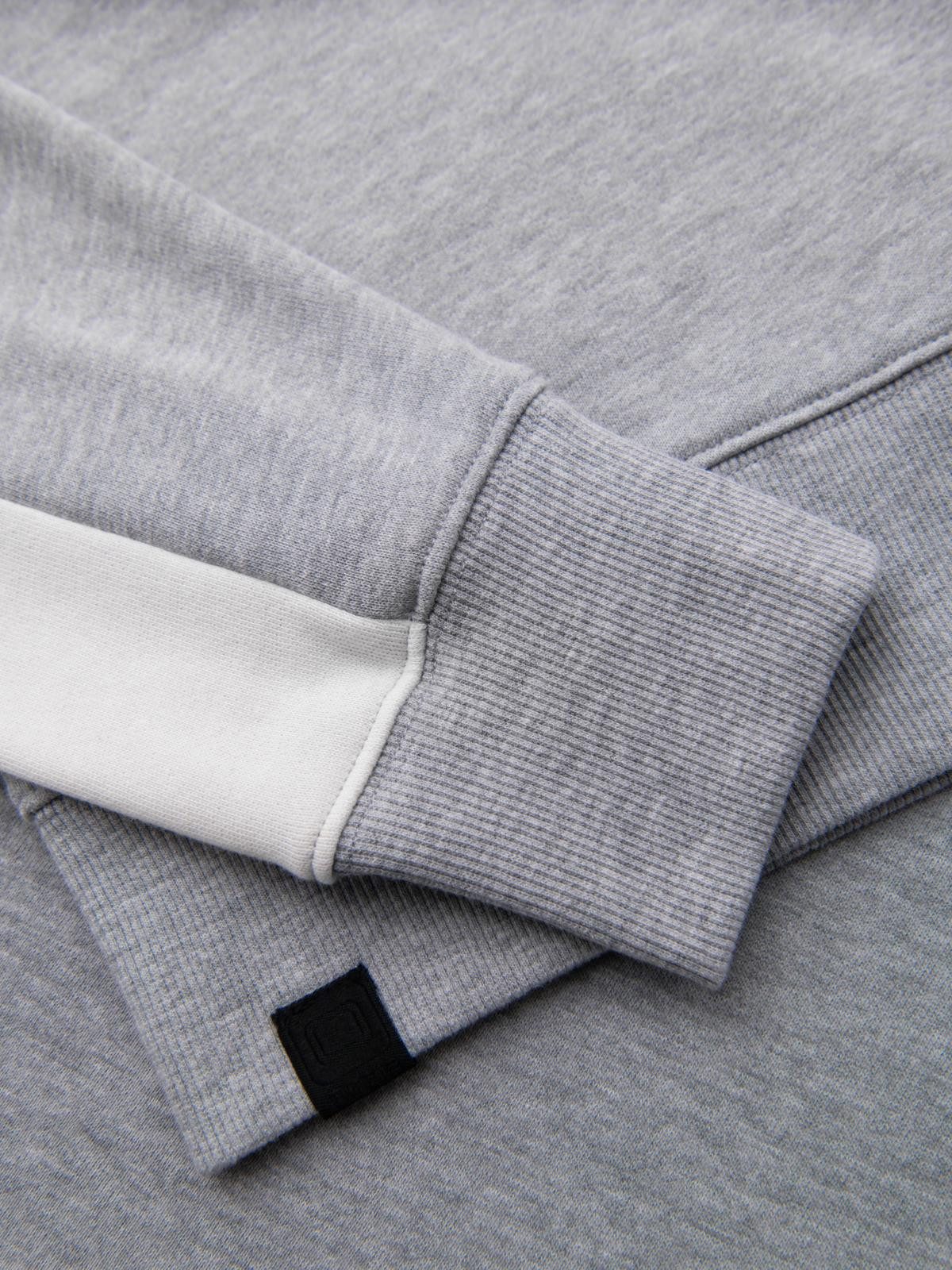 Sweatshirt Herren-Sweatshirt mit kontrastierenden Streifen und Raglanärmeln