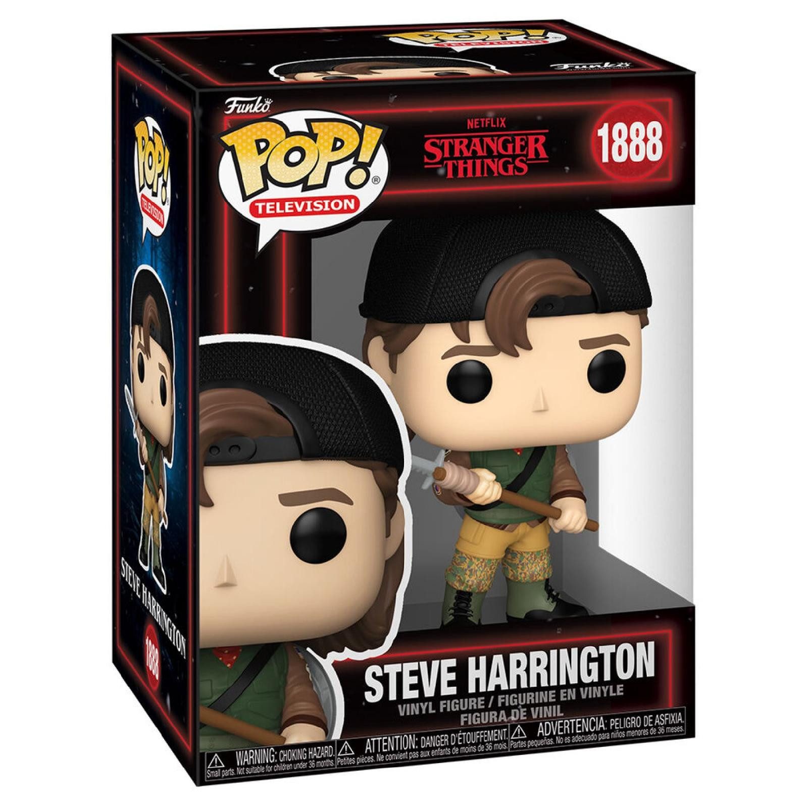 Sammelfigur POP figure Stranger Things Steve Harrington #1888